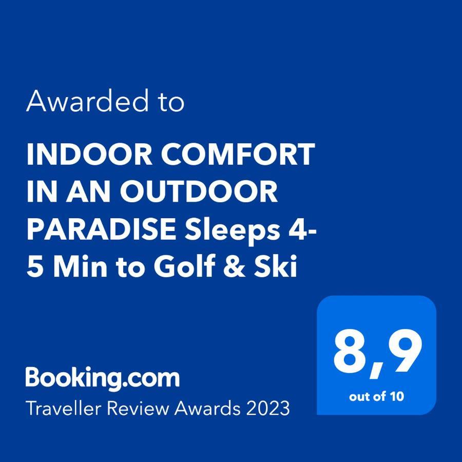 Indoor Comfort In An Outdoor Paradise Sleeps 4- 5 Min To Golf & Ski Apartamento Kimberley Exterior foto